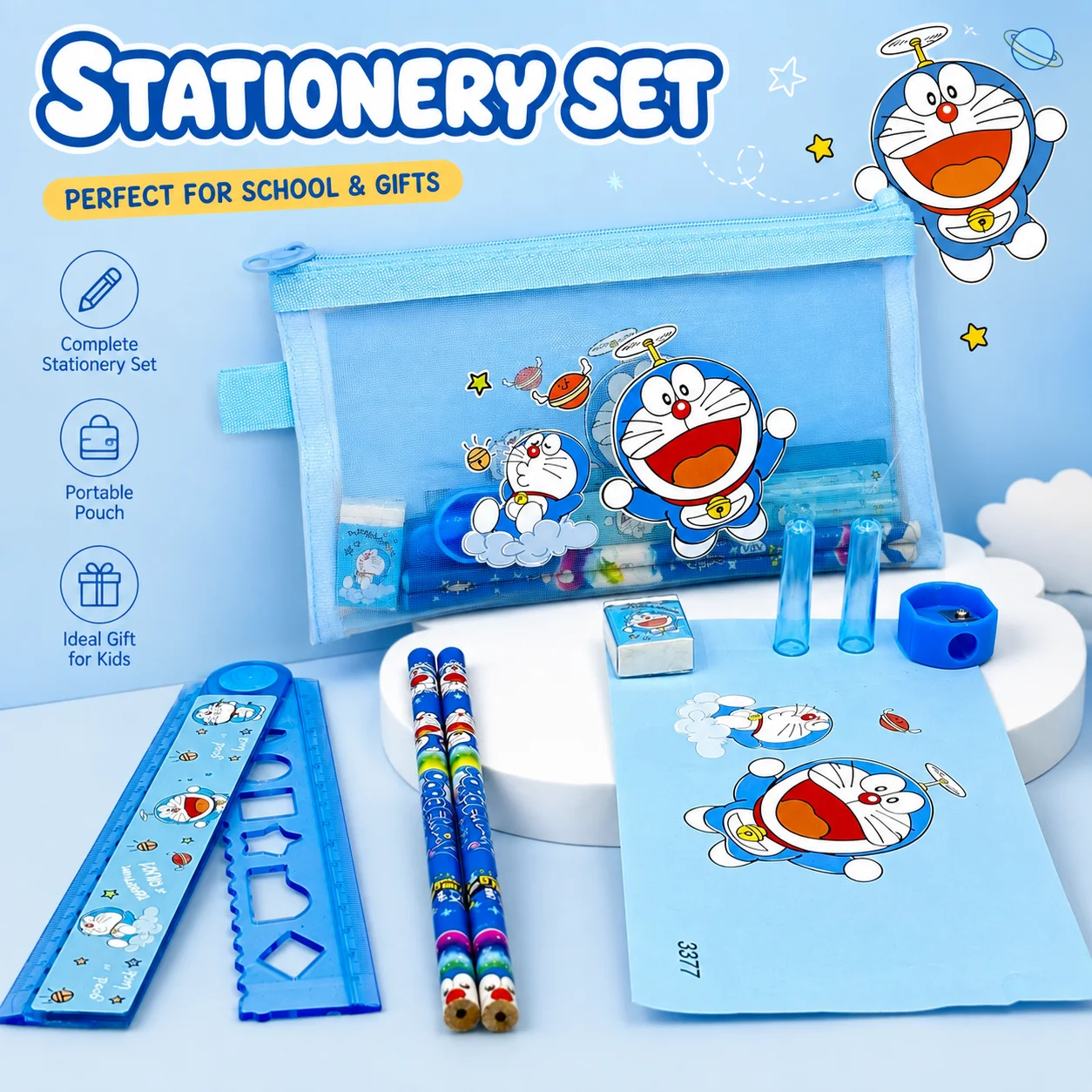 Stationery Supplier - Conjunto de material escolar infantil com