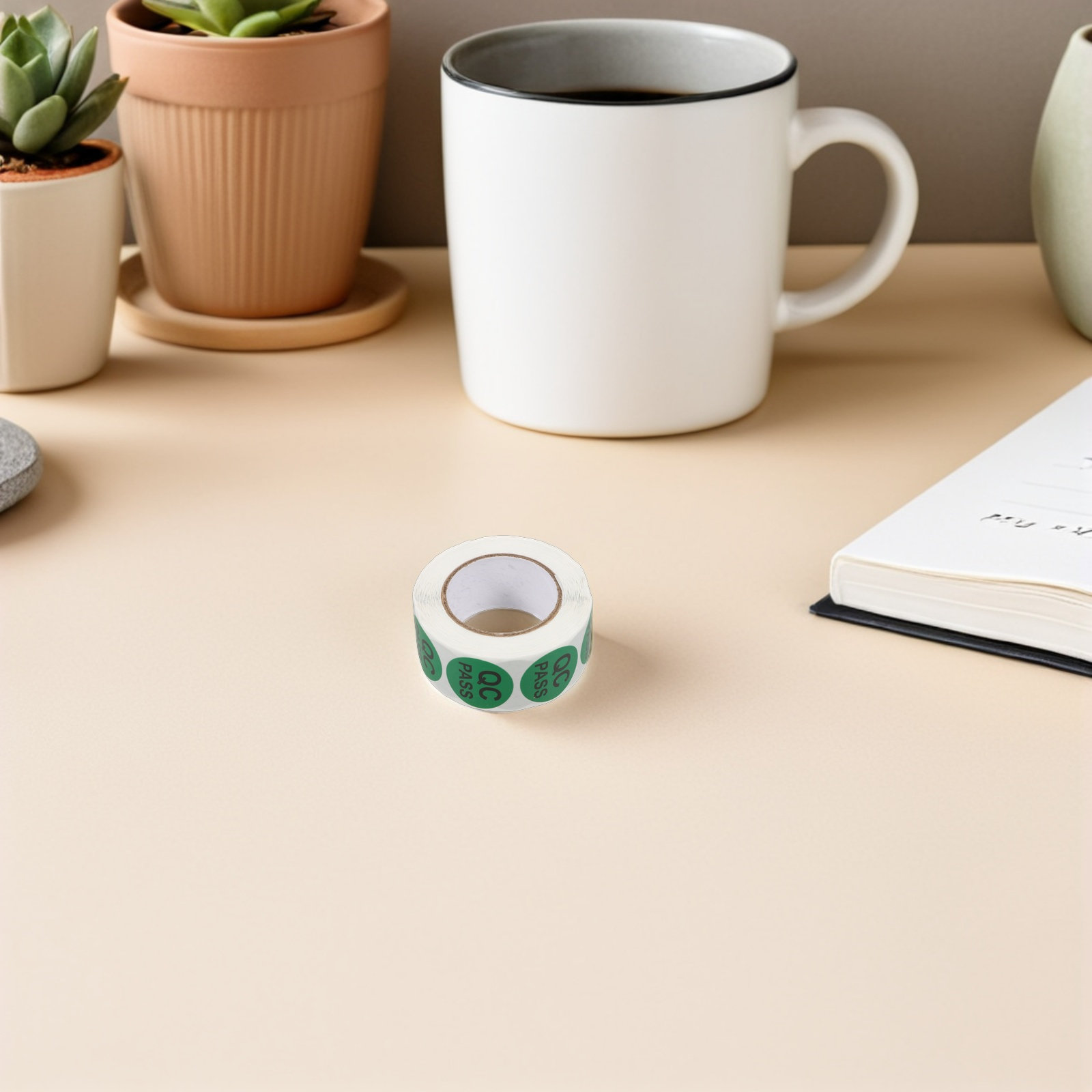 5 rolos de etiquetas de contro - Sticker Label Roll avaliação e preço
