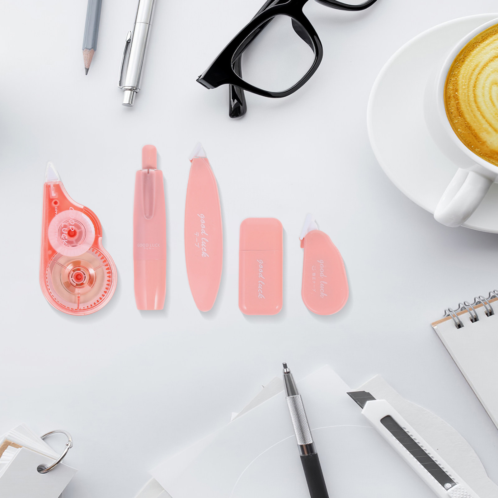 Conjunto de 5 fitas corretivas - Correction Tape Roller avaliação e preço