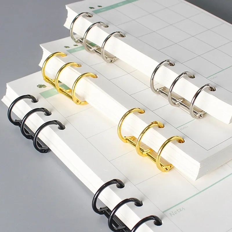 2 pçs/set metal livro anéis ar - Binder Clip Assorted avaliação e preço