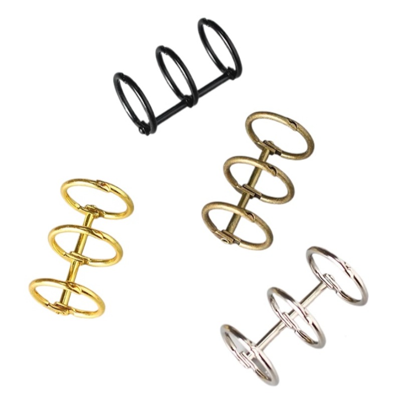 2 pçs/set metal livro anéis ar - Binder Clip Assorted avaliação e preço