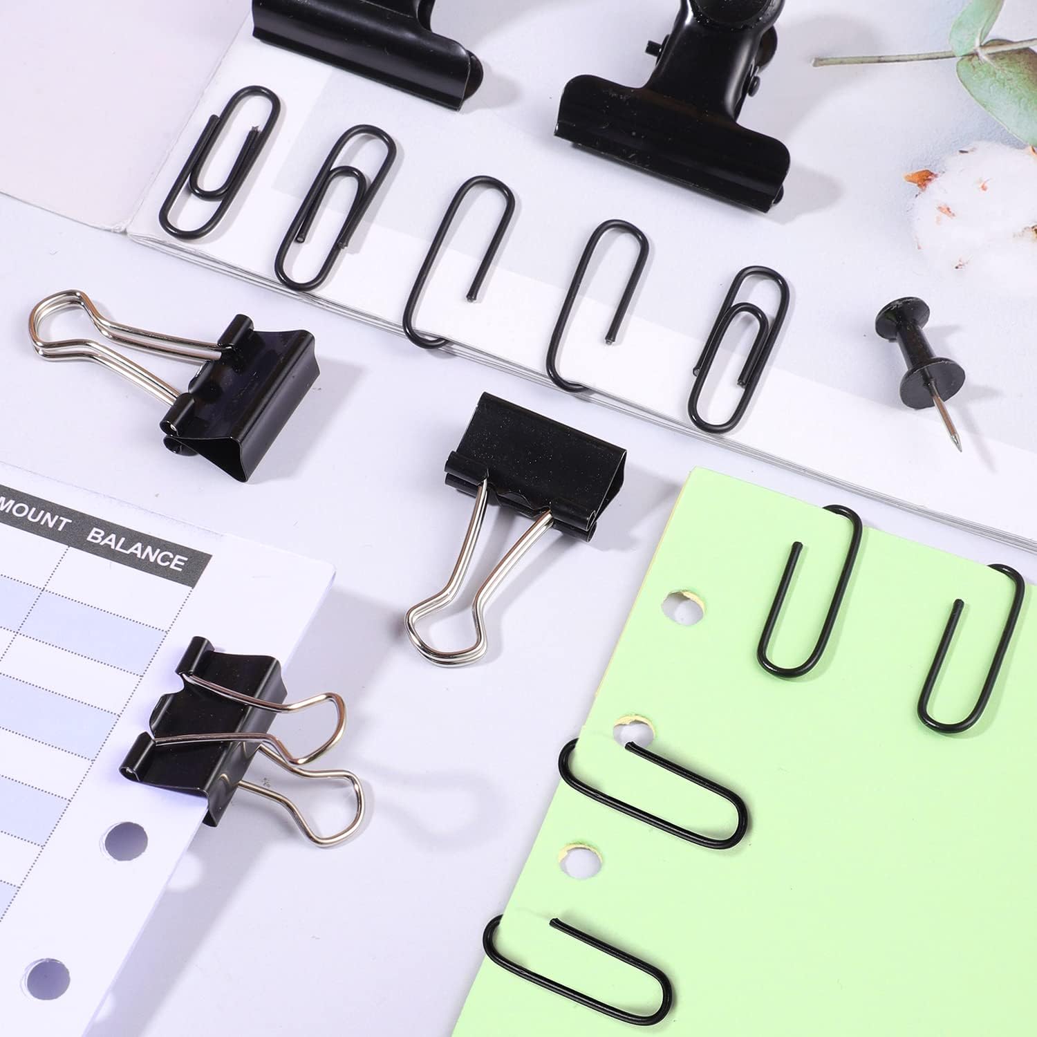 Push Pins Decorativos Set para - Binder Clip Assorted avaliação e preço