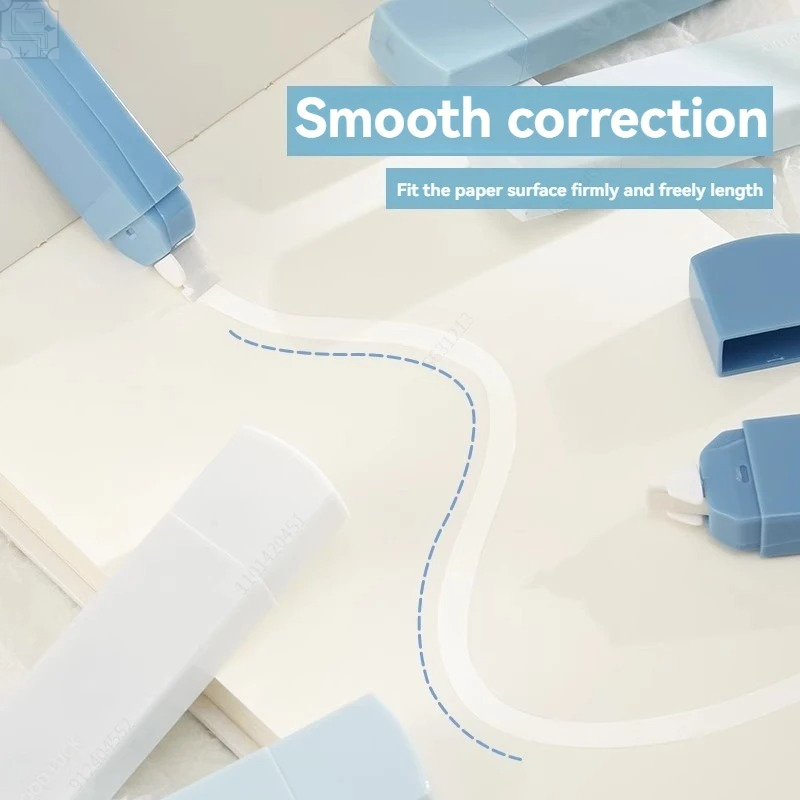 Fita corretiva macaron fofa, 6 - Correction Tape Roller avaliação e preço