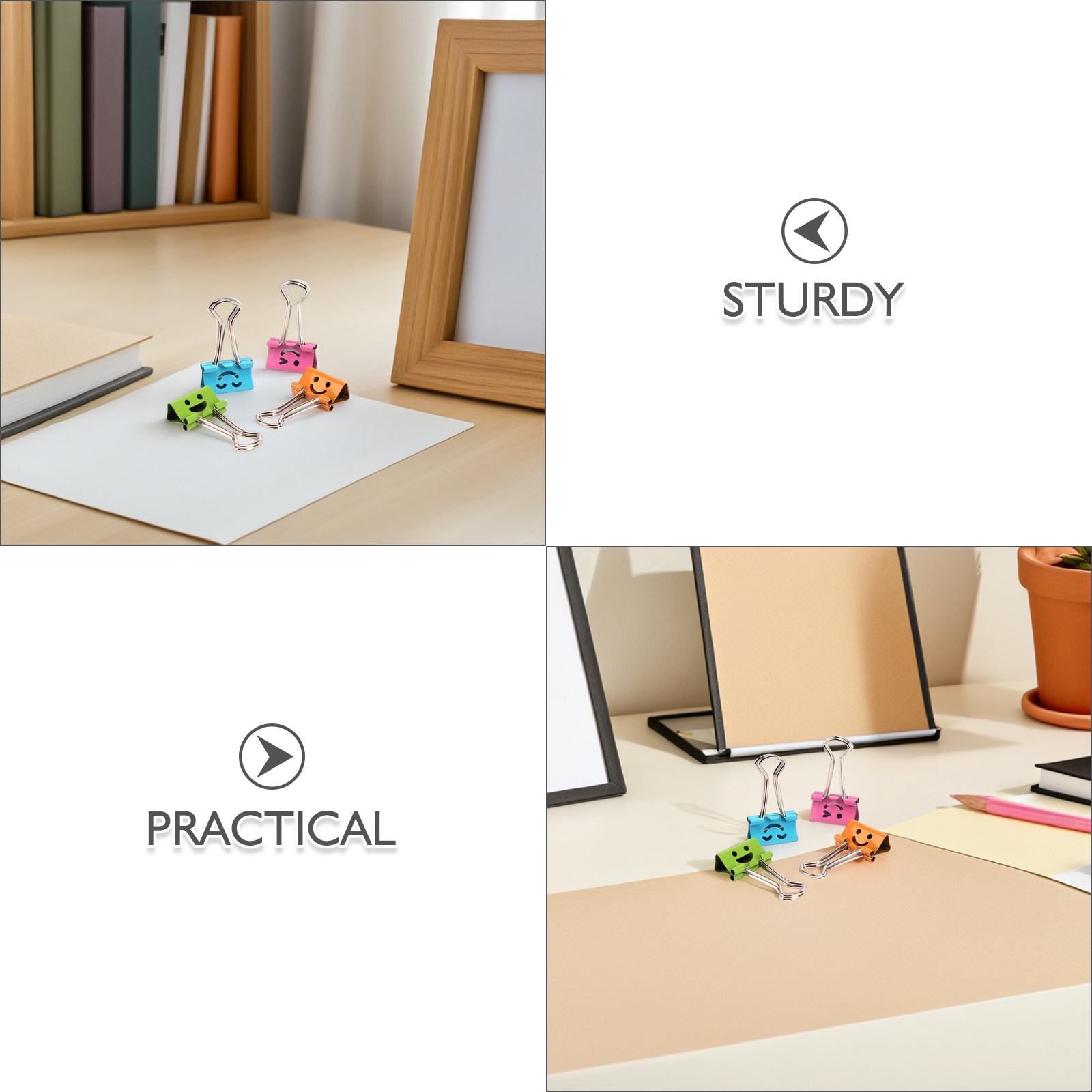 40 unidades de clipes de papel - Binder Clip Assorted avaliação e preço